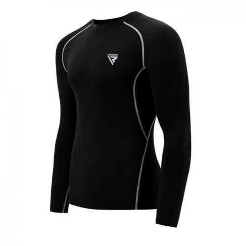 Рашгард з довгим рукавом RDX Lycra XL Black (13545)