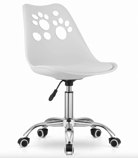 Кресло офисное Leobert Print Белый