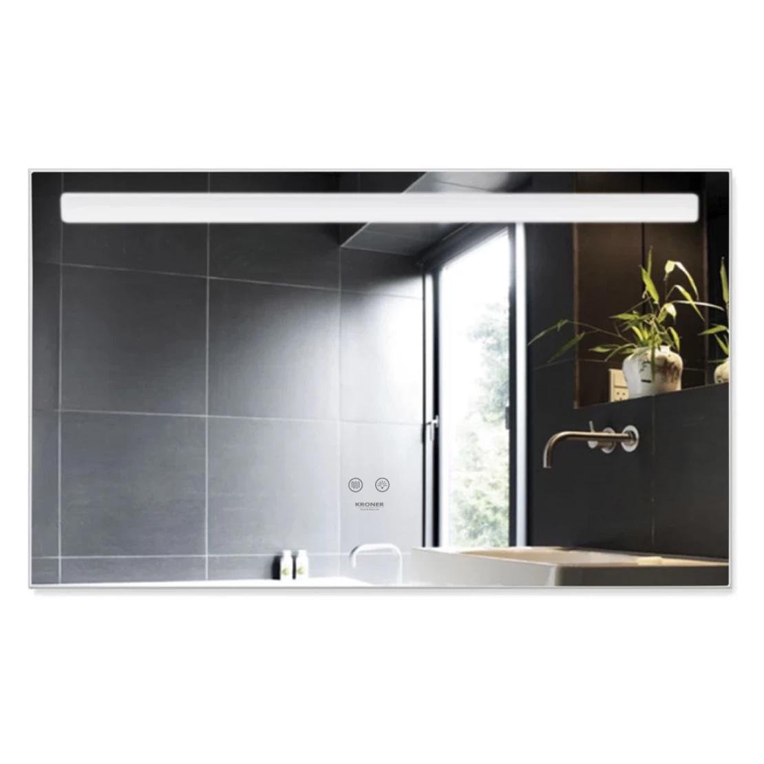 Дзеркало для ванної кімнати Kroner KRP Spiegel HR5 8060 з LED-підсвічуванням та антизапітнінням 800х600 мм (CV030037)