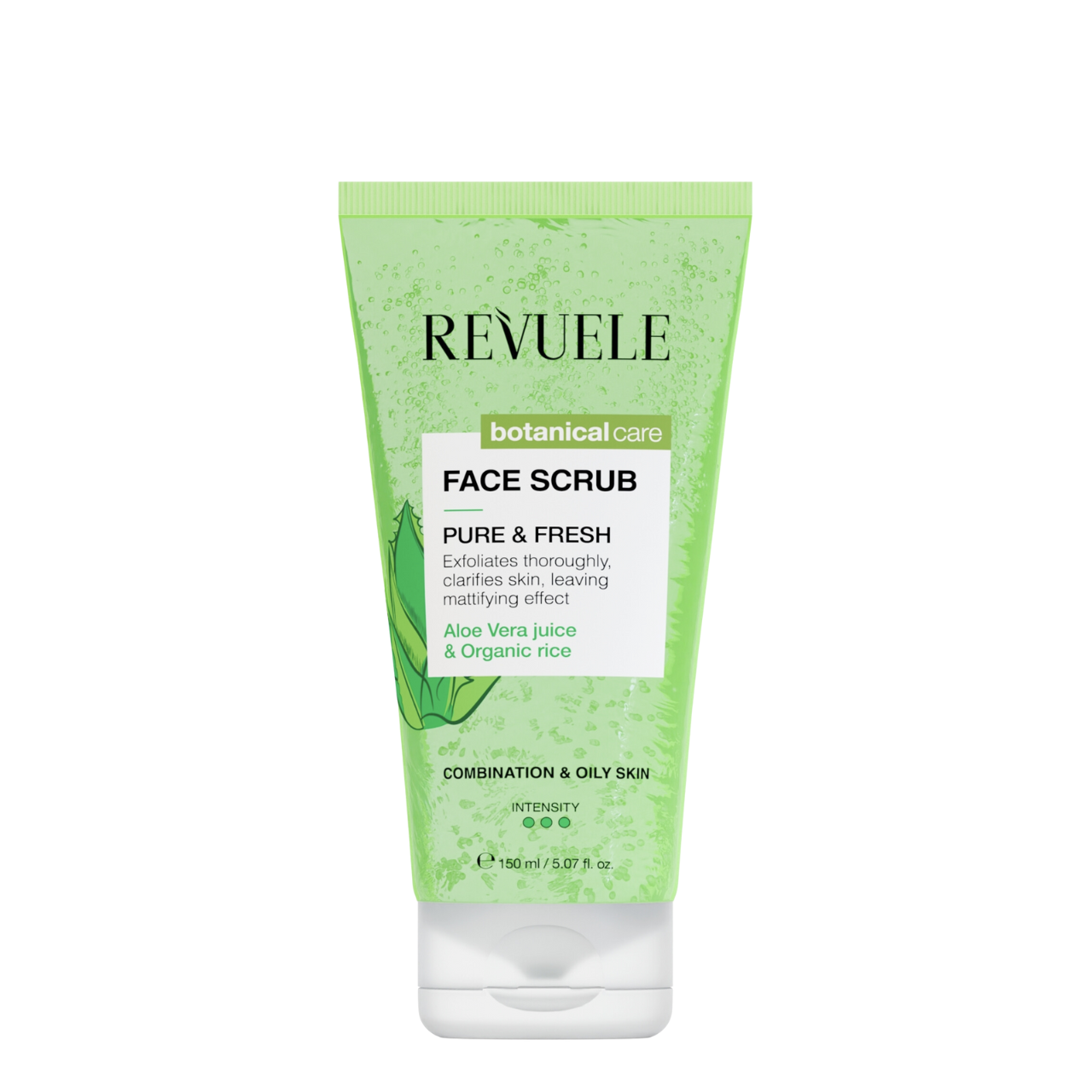 Скраб для пилинга лица очищающий Revuele Чистая и свежая кожа 150 мл