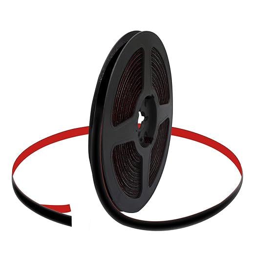 Декоративна самоклеюча стрічка GapTape для ущільнення щілин 6 м Чорний (2655)