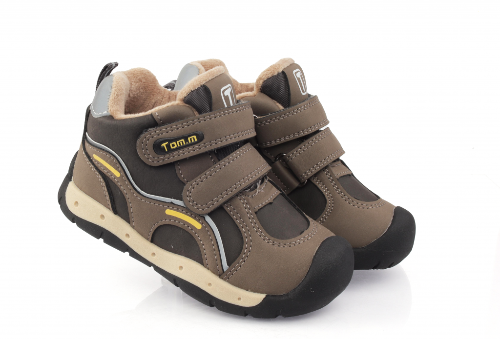 Ботинки осенние для мальчиков 51098 экокожа р. 22 Хаки Ботинки осенние для мальчиков 51098 экокожа р. 22 Хаки