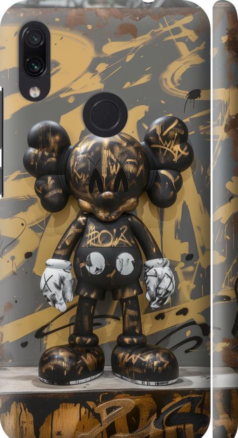 Чехол на Xiaomi Redmi Note 7 Bronze kaws (6097m-1639-42517)