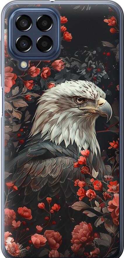 Чохол на Samsung Galaxy M33 M336B Квітковий вартовий (6102u-2633-42517)