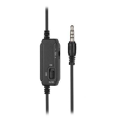 Гарнитура 2E On-ear 1,2 м Черный (2E-CH11MJ) - фото 5 Гарнитура 2E On-ear 1,2 м Черный (2E-CH11MJ) - фото 5