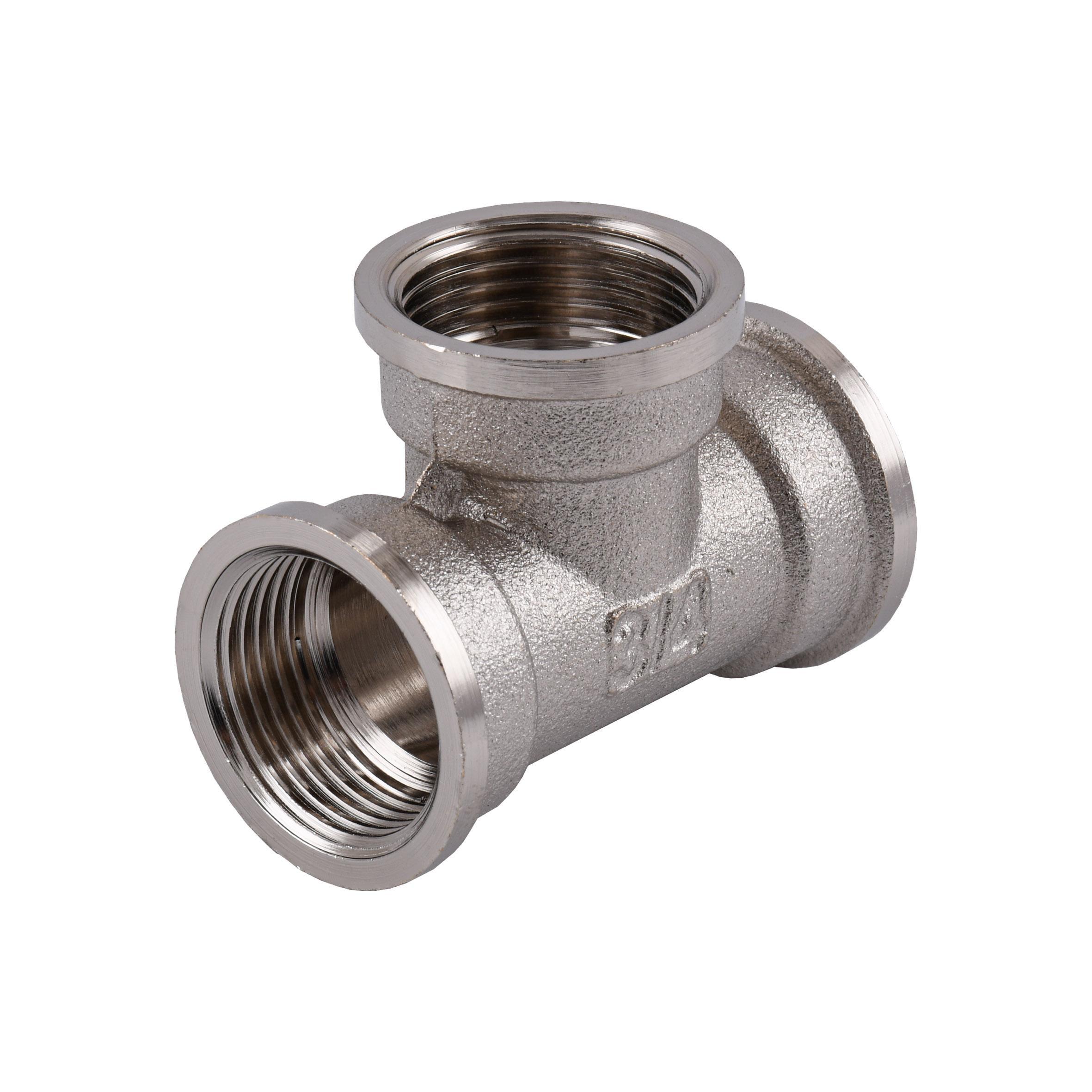 Тройник Optimum NT441S 3/4"ВВВ никелированный (000030810)
