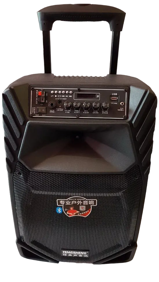ᐉ Портативная акустика A12-8 200 W с радиомикрофонами (A12-8)