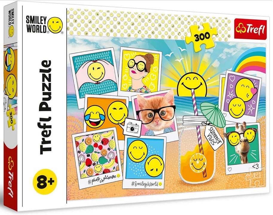 Пазл Trefl Улыбка в отпуске 300 эл.