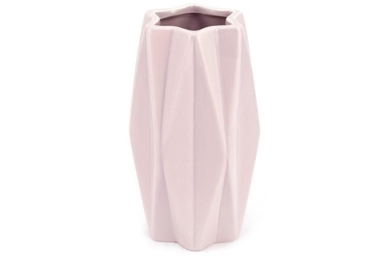 Ваза керамическая BonaDi 733197 19 см Розовый (100241)