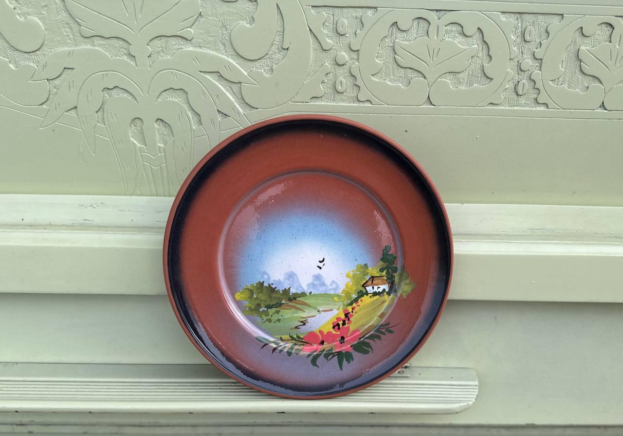 Тарелка глиняная Лето 25 см (1994100512) - фото 1 Тарелка глиняная Лето 25 см (1994100512) - фото 1