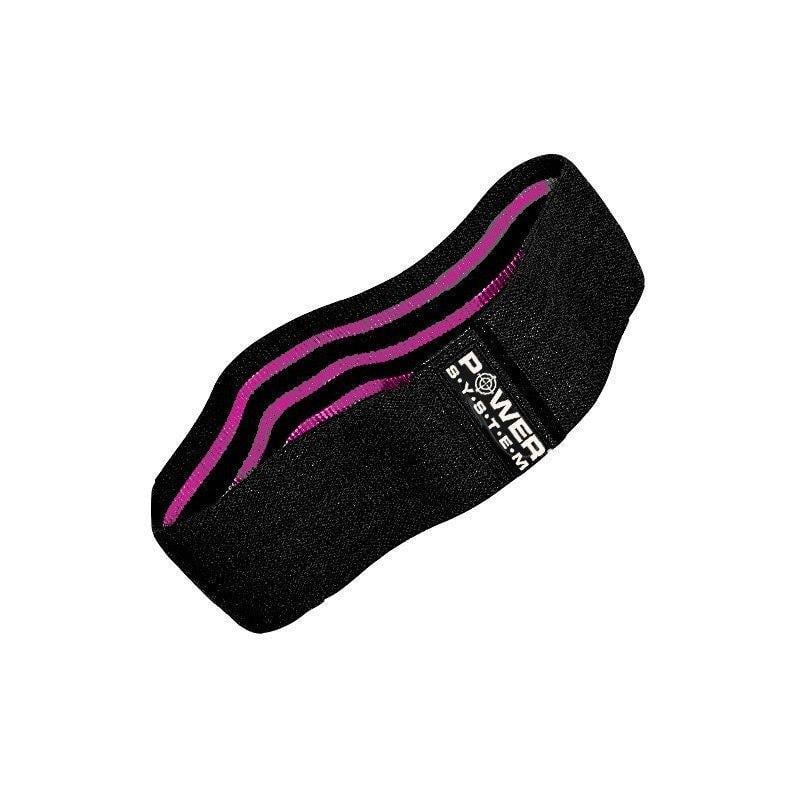 Эспандер для пилатеса Power System PS-4091 Booty Band LVL 1 Black/Pink - фото 2