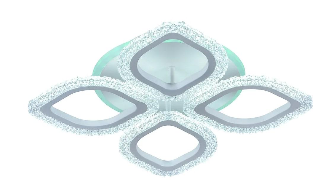 Люстра светодиодная Sirius LI8407/4B WH RGB 56 W 7 W акриловая