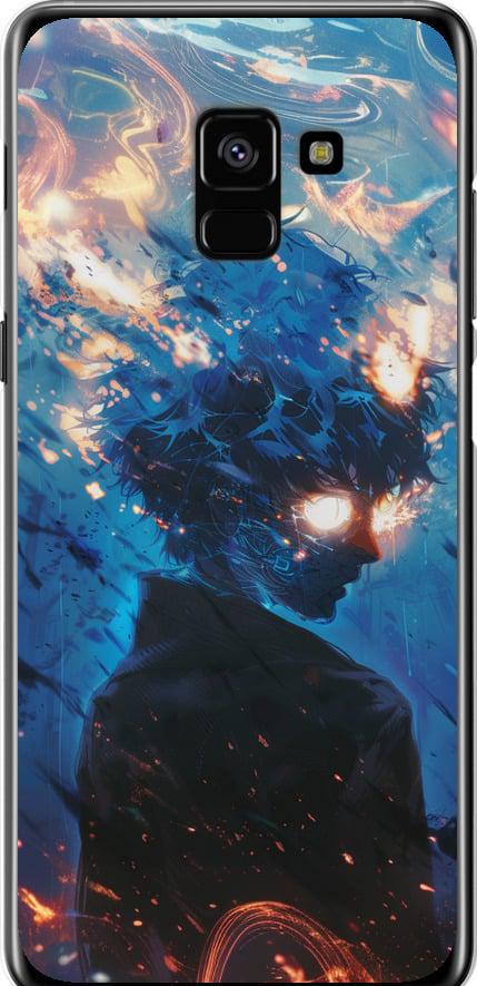 Чехол на Samsung Galaxy A8 Plus 2018 A730F Сатору Годжо (6129t-1345-42517)