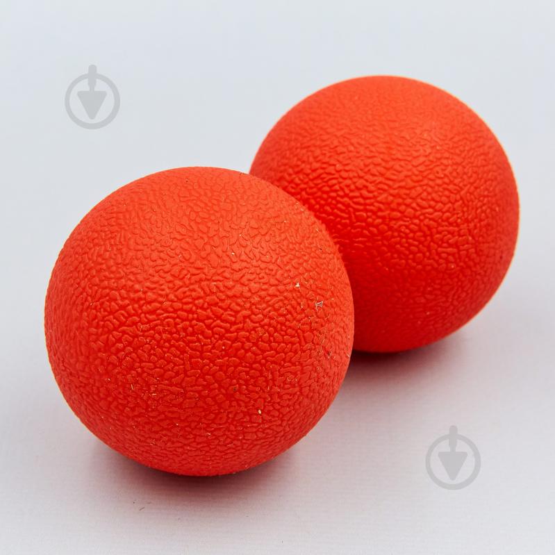 Масажер для спини planeta-sport DuoBall MASSAGE BALLL FI-8234 Червоний