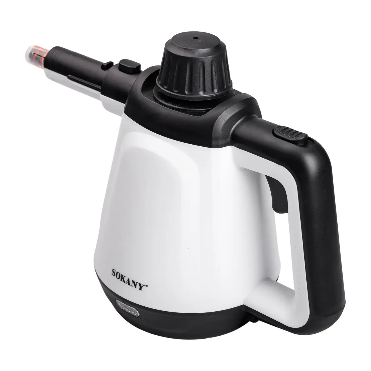 Пароочиститель Sokany SK-11047 ручной с набором насадок Белый (27968900) - фото 3