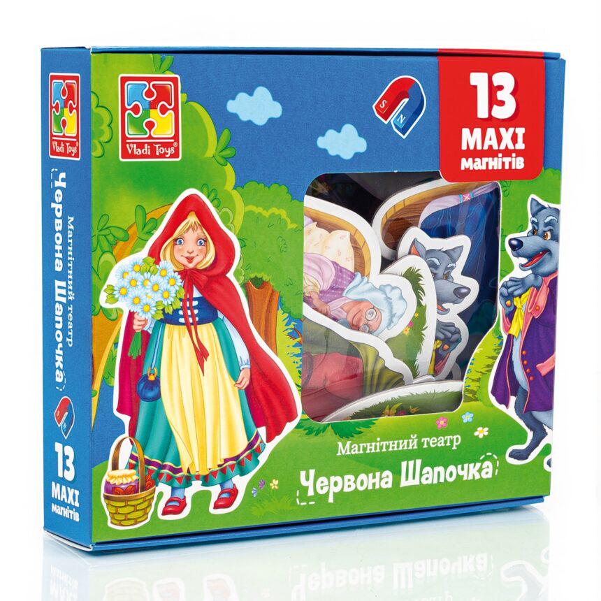 Настільна гра Vladi Toys Магнітний театр Червона шапочка VT3206-52 (MTT-158081)