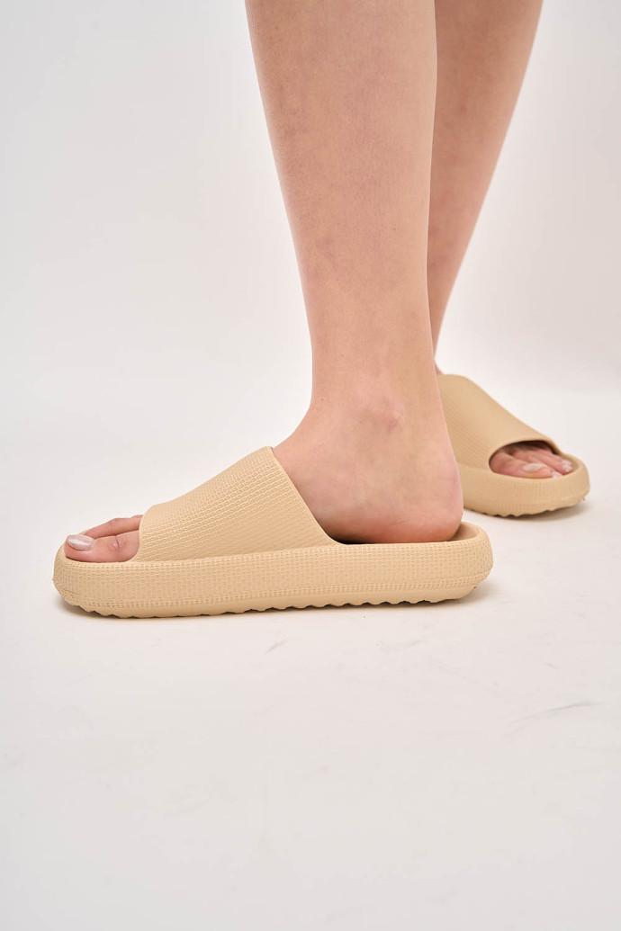 Шлепанцы женские SOPRA р. 39 Бежевый (169912) - фото 3