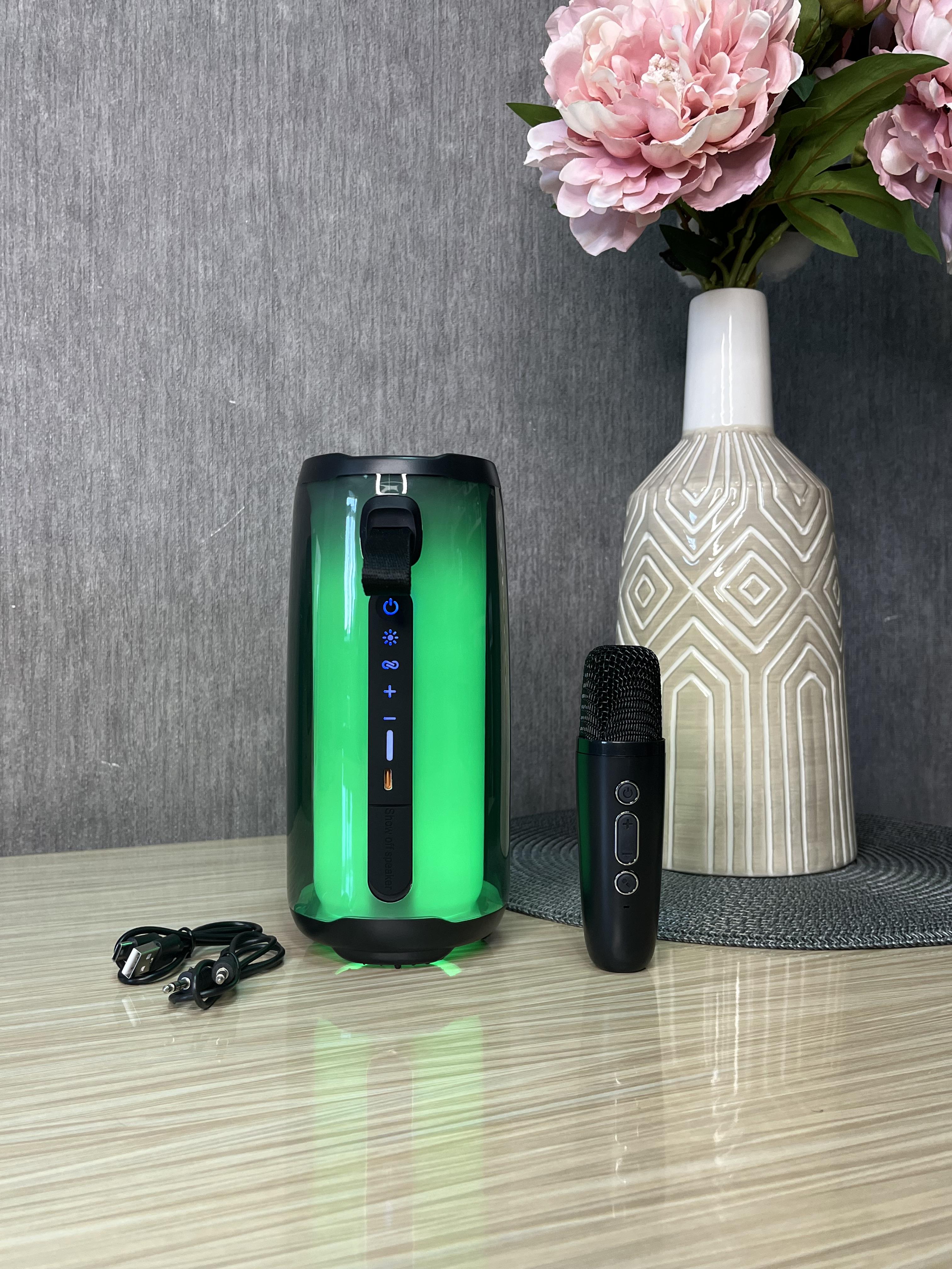 Портативная колонка Bluetooth Pulse 5 с микрофоном (260816) - фото 9