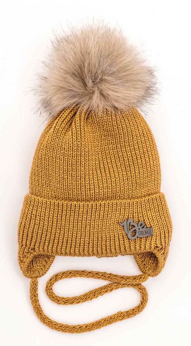 Шапка детская зимняя Alex Стронг 42-46 см Кирпичный