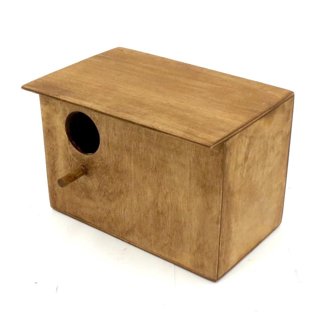 Шпаківня садова з дерева Чиж Мускат (СКВ-000607) Шпаківня садова з дерева Чиж Мускат (СКВ-000607)