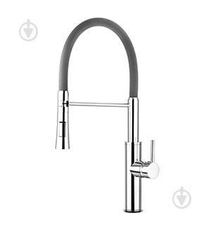 Смеситель для кухни с гибким изливом WELLI FLEXIBLE Серый (CG2282)