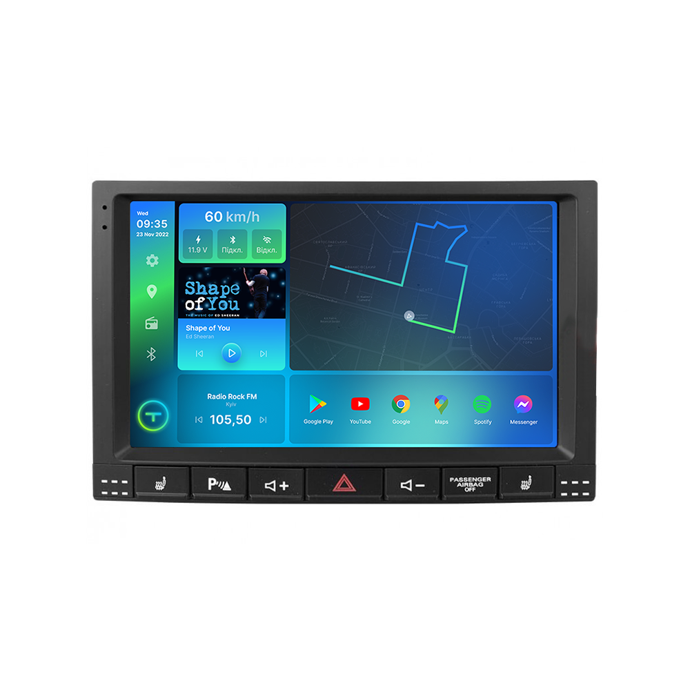 Автомагнітола штатна Torssen VW Touareg 2002-2010 F98256 4G Carplay DSP з кнопками (202307915)