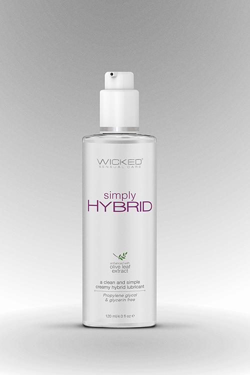 Лубрикант кремовий гібридний WICKED Simply Hybrid Sperm 120 мл - фото 5