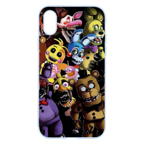 Чехол для iPhone X/Xs FNAF Animatronics (8440831-14-147630)