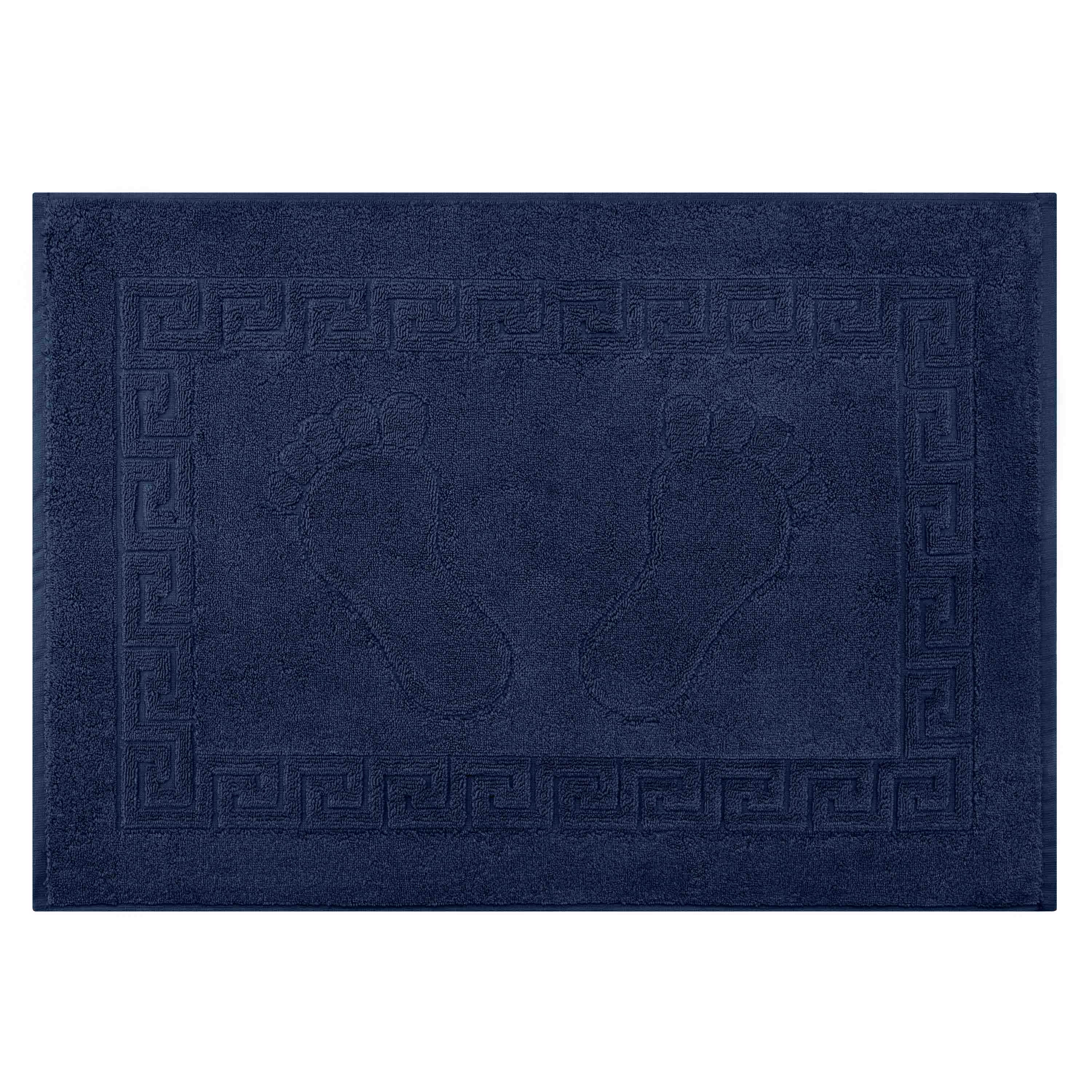 Коврик Ardesto Home махровый для ног 100% хлопок 50х70 см темно-Синий (611169)