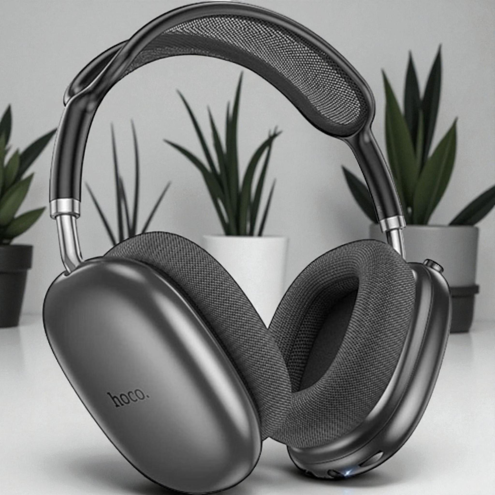 Навушники бездротові Hoco W55 Pleasing Deep Space накладні Grey (30626425) - фото 2