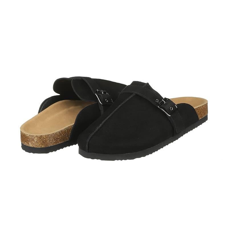 Клоги женские MeiDeli D95-8 замшевые р. 40 Черный (50038)