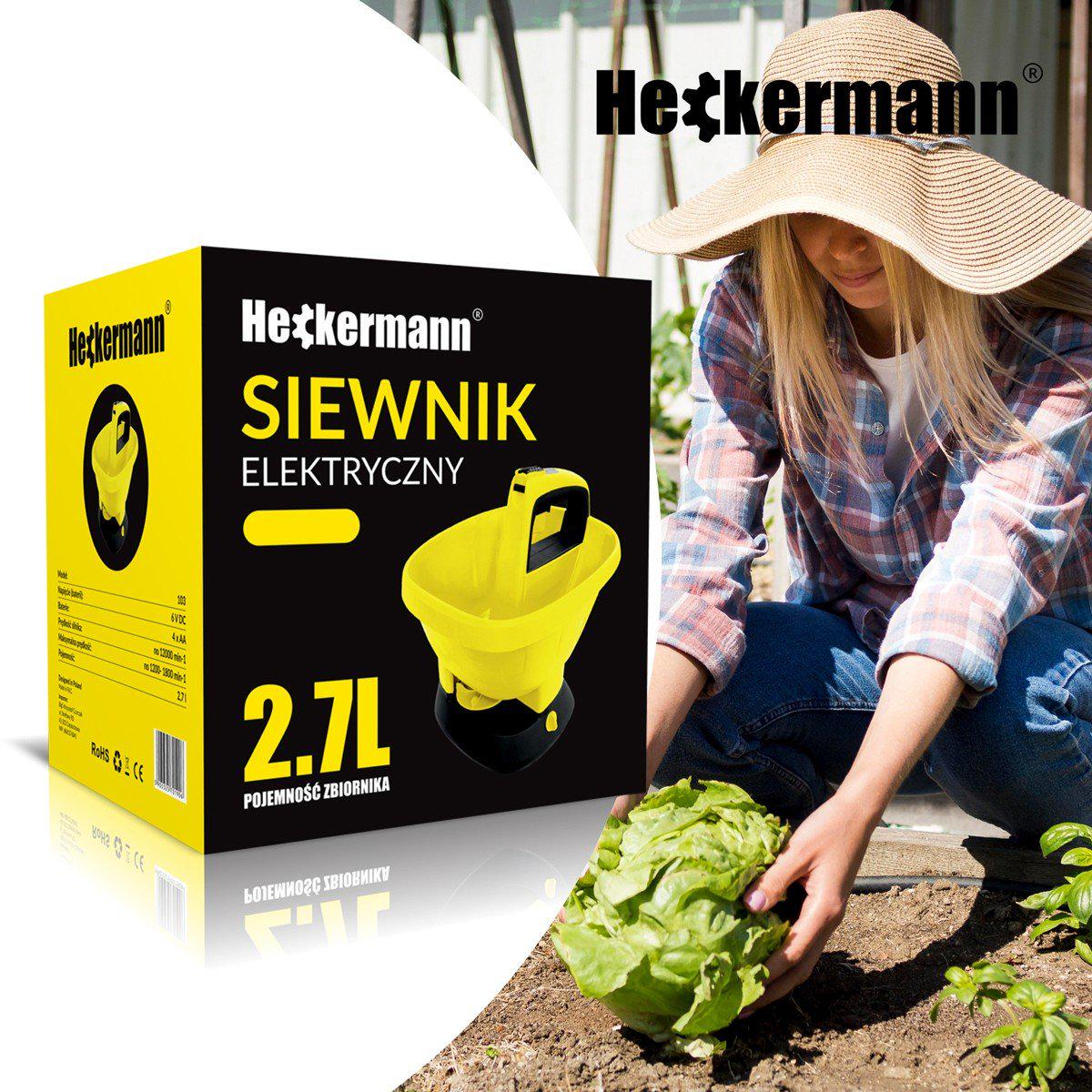 Разбрасыватель-сеялка аккумуляторная Heckermann NX9103 - фото 4 Разбрасыватель-сеялка аккумуляторная Heckermann NX9103 - фото 4