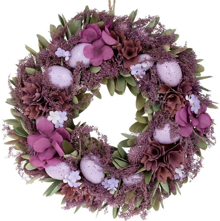 Венок пасхальный Лавандовый 36 см - фото 1 Венок пасхальный Лавандовый 36 см - фото 1