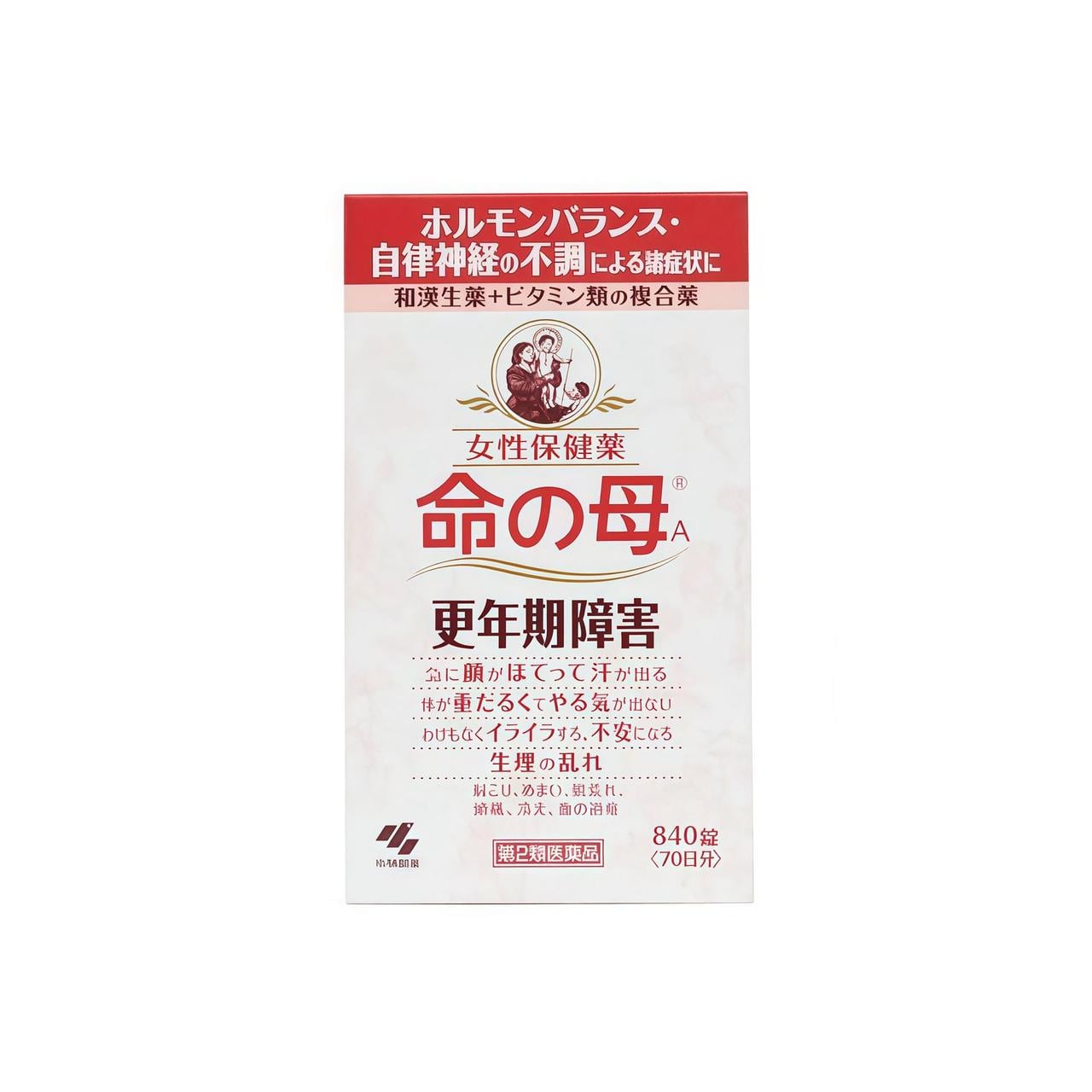 Комплекс Kobayashi Inochi no Haha Red Иметь жизнь от 40 лет 840 таблеток (3034948453)