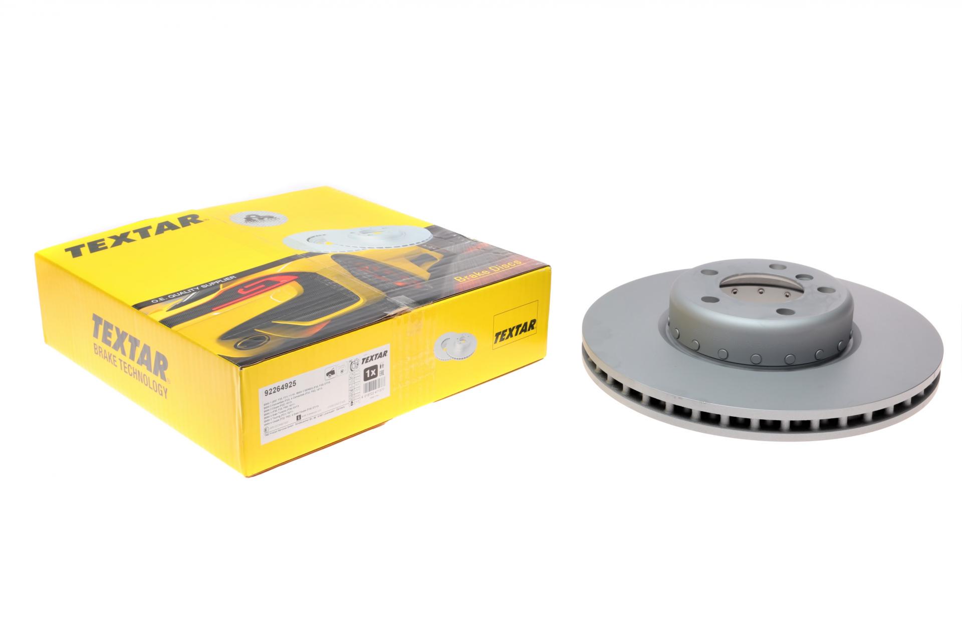 Диск гальмівний передній TEXTAR BMW 1 F20/F21/ 3 F30/F31/ 4 F36 11- 340x30 мм PRO+ (92264925 TEXTAR)