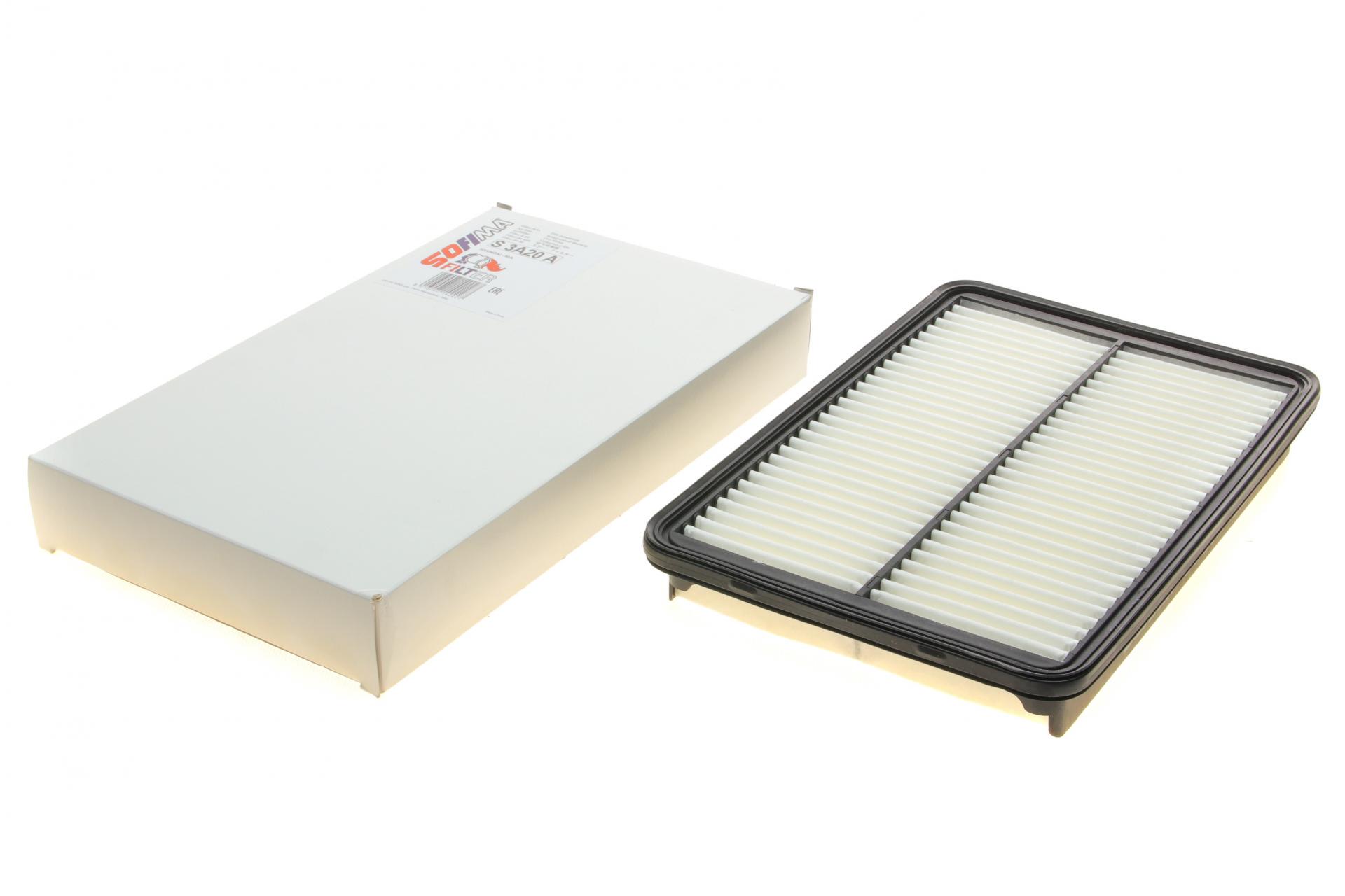 Фільтр повітряний SOFIMA для Kia Sorento/Hyundai Santa Fe 2,0/2,2CRDi 12- (S 3A20 A)