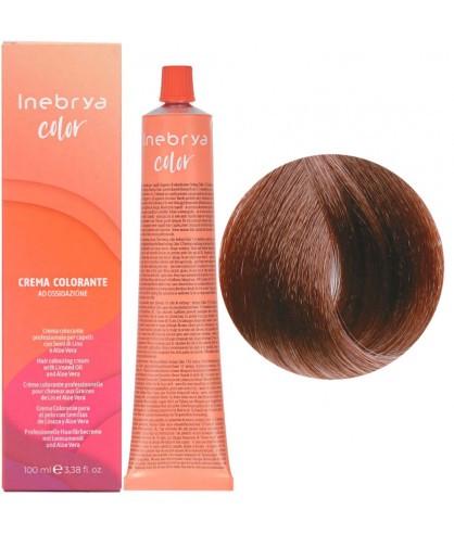 Крем-краска для волос INEBRYA Color 100 мл 5/4 Светло-каштановый медный Крем-краска для волос INEBRYA Color 100 мл 5/4 Светло-каштановый медный