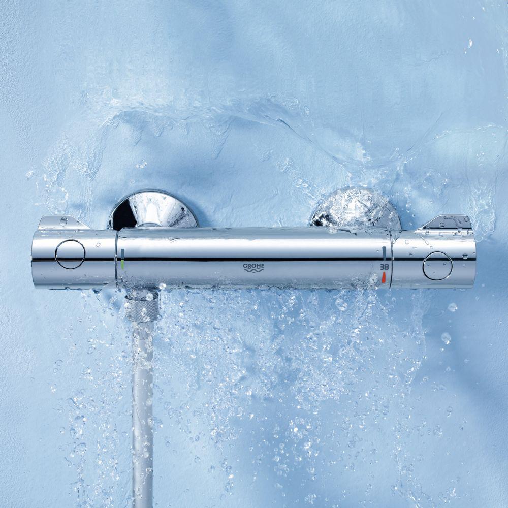 Cмеситель для душа Grohe Grohtherm 34558000 с термостатом Хром (111122) - фото 3