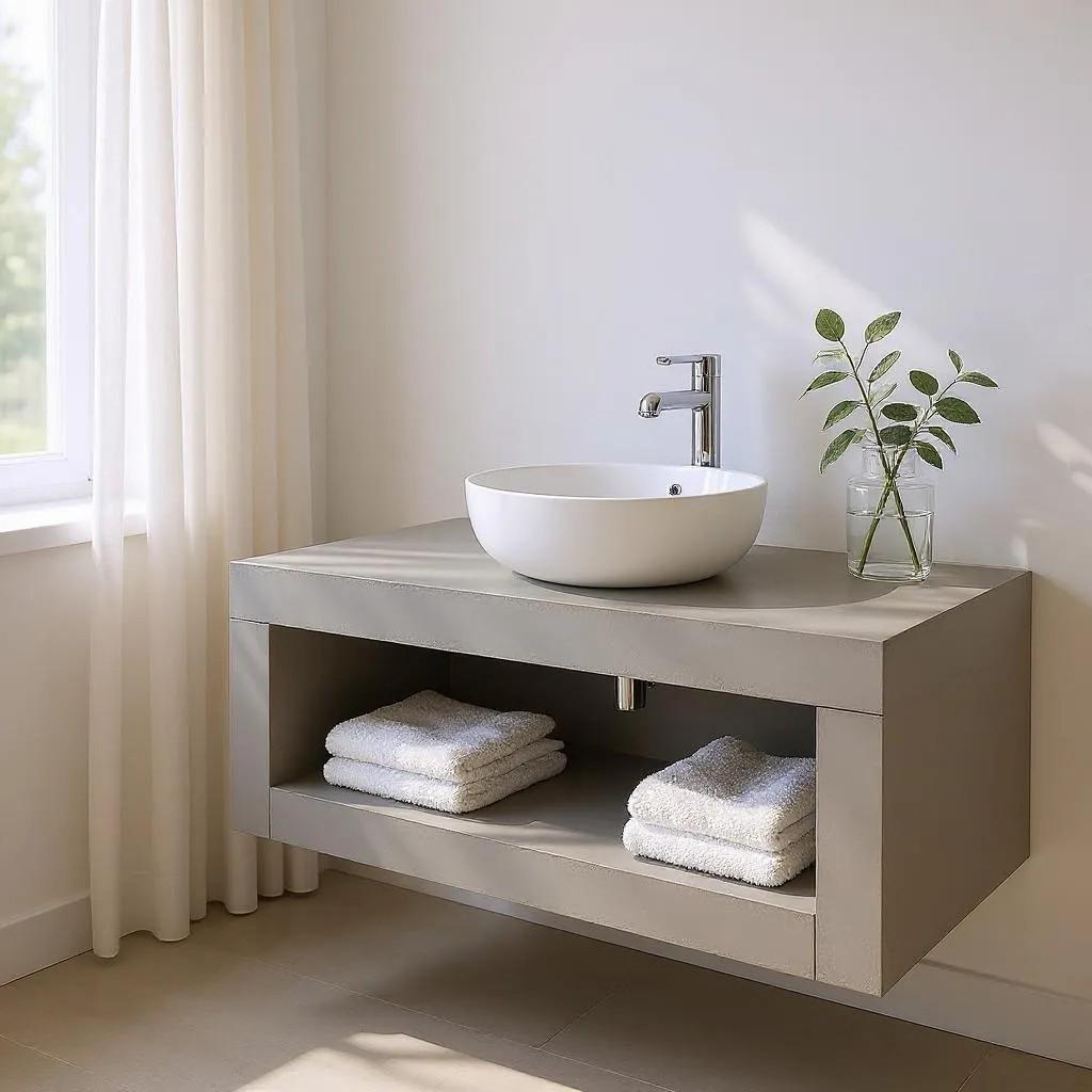 Тумба для ванной комнаты Лами 3297 tought 100 см Grey (2441) - фото 2 Тумба для ванной комнаты Лами 3297 tought 100 см Grey (2441) - фото 2