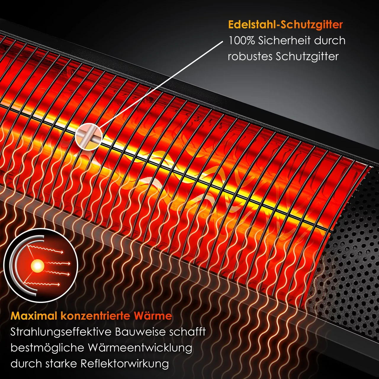 Инфракрасный обогреватель KESSER 25 м2 3000 Вт Wi-Fi (225233396988sc) - фото 8 Инфракрасный обогреватель KESSER 25 м2 3000 Вт Wi-Fi (225233396988sc) - фото 8