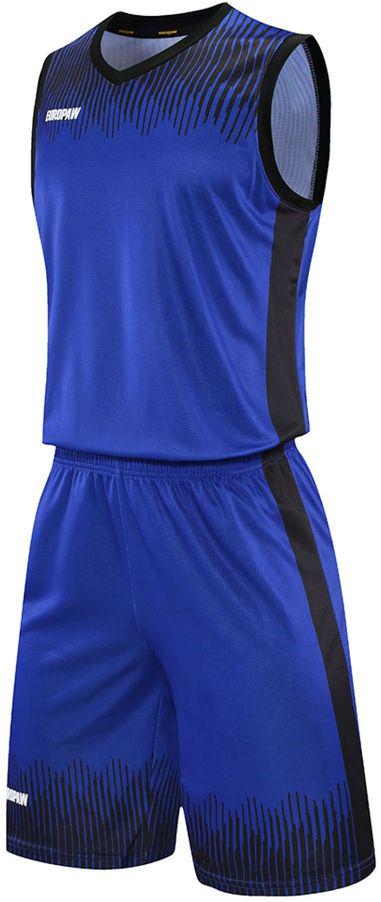 Форма баскетбольная комплект Europaw INVNCIBLE 22 2XL Сине-черный (europaw641)