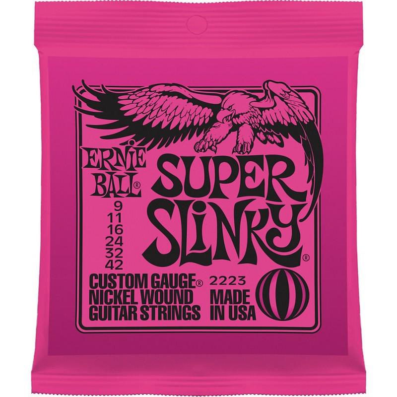 Струны Ernie Ball 2223 9-42 Super Slinky (357)