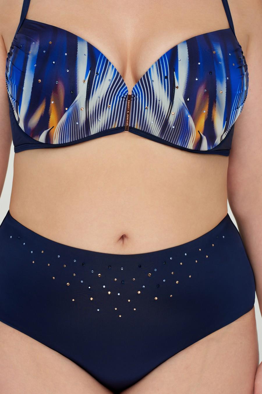 Верх купальника с уплотненной чашкой Marc&Andre 50E Синий (71287) - фото 4