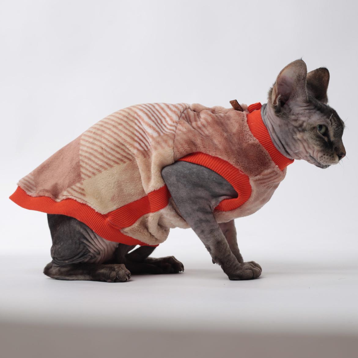 Майка для котів без рукавів тепла Style Pets ALL XL (478XL)