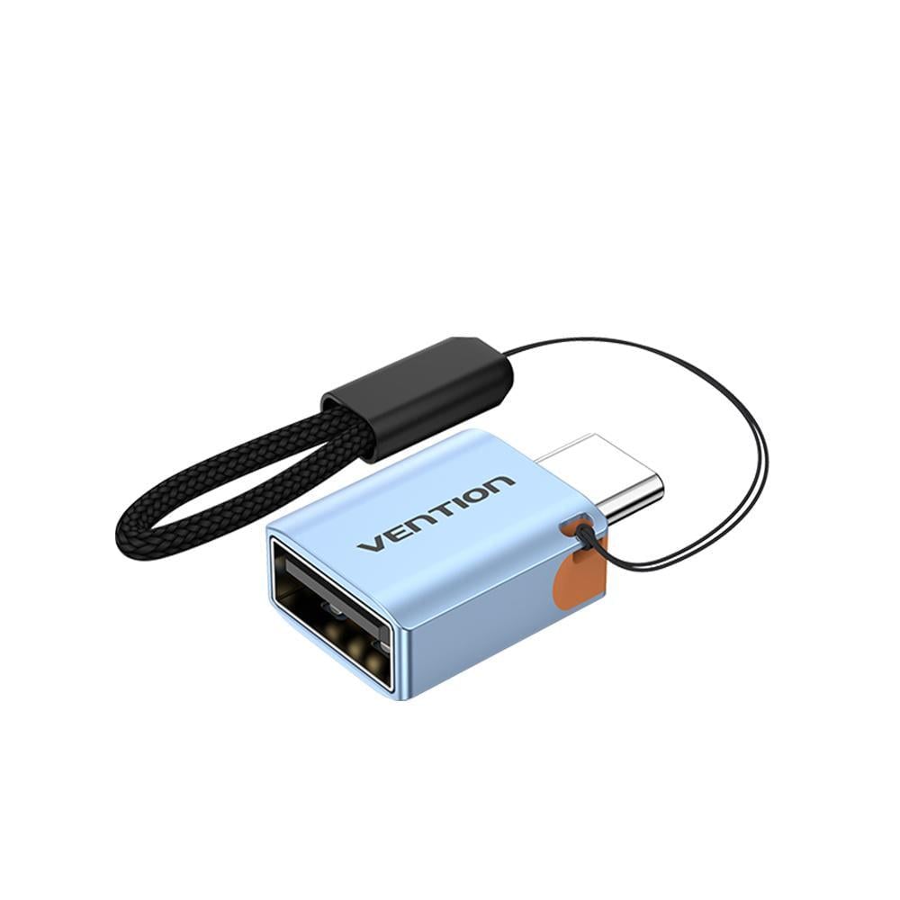Адаптер OTG Vention USB-C/USB-A 3.1 10 Гбит/с 3А Серый (CUBH0)
