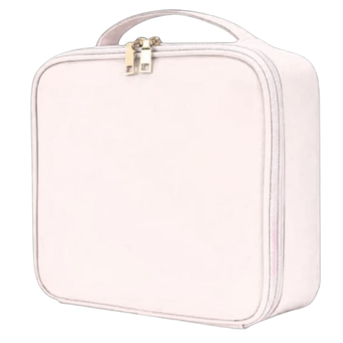 Косметичка-органайзер с LED зеркалом и подсветкой Белый (9007/3)