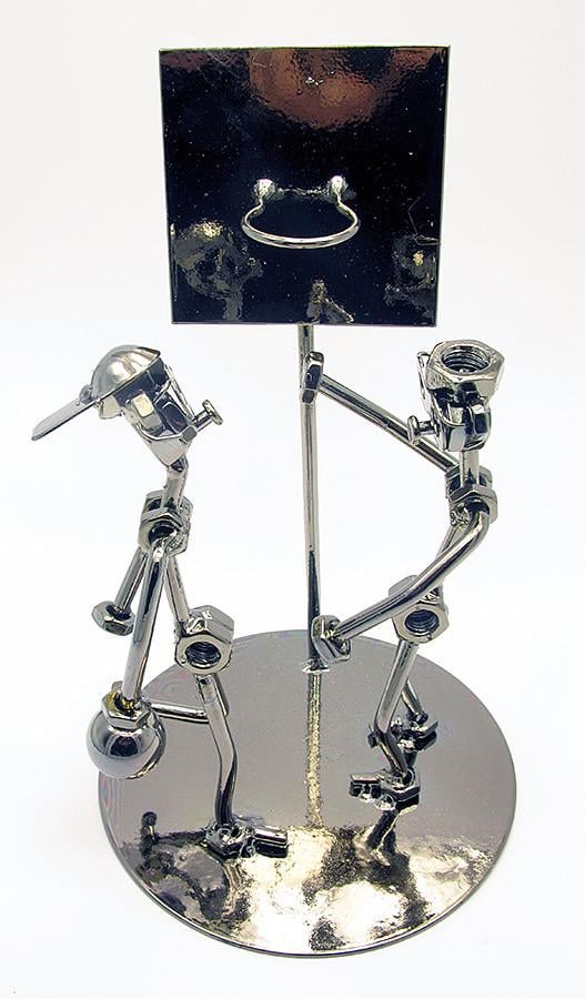 Техно-арт Баскетболисты металл 23х14,5х14,5 см (19157)