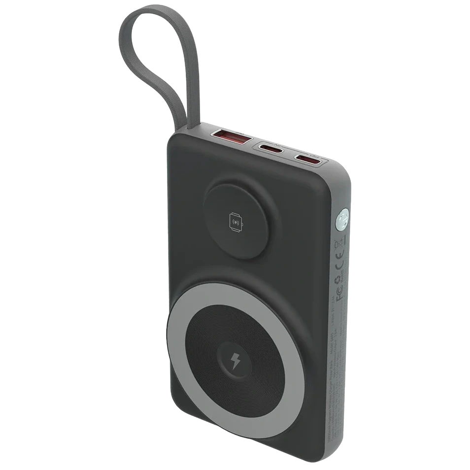 Повербанк Choetech B695 10 000мАг з магнітною зарядкою Black (3076473855)
