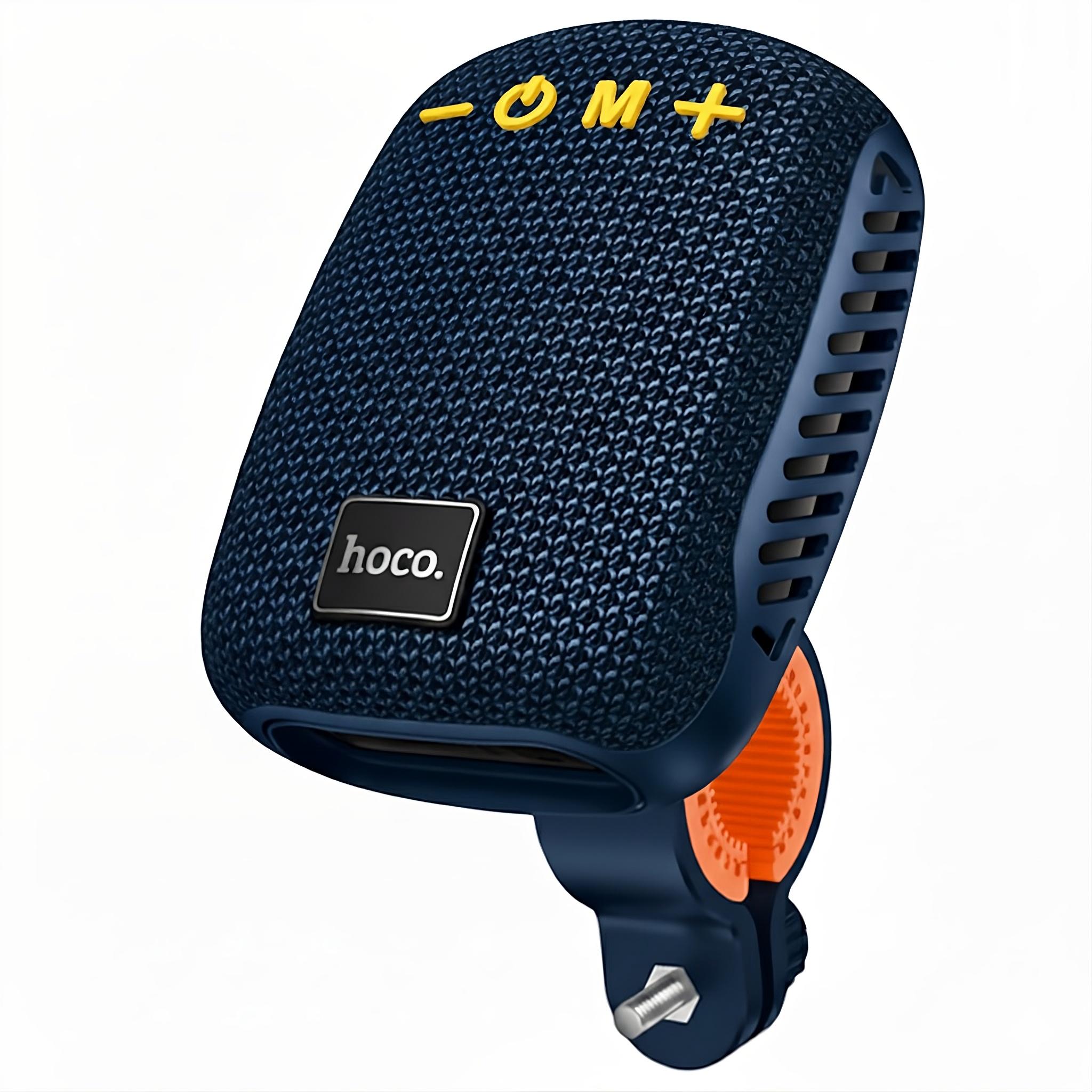 Портативна колонка Hoco HC35 для велосипеда 5 Вт Bluetooth MicroSD USB Синій (30777833)