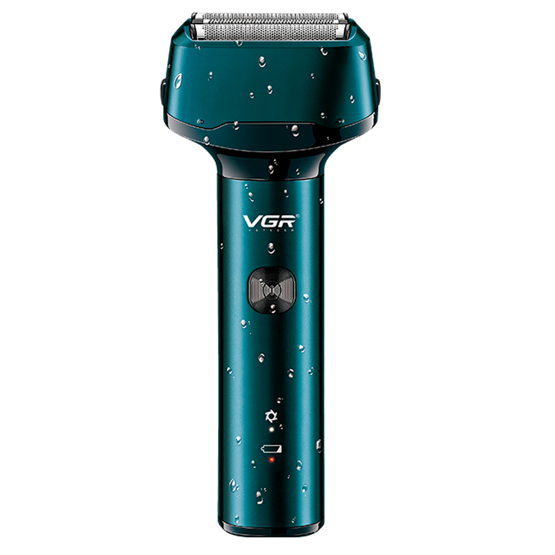 Электробритва VGR V-370 шейвер/тройное лезвие/IPX5/индикатор заряда